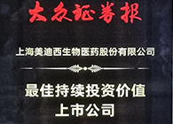 【美·记闻】s36沙龙会荣获“最佳持续投资价值上市公司”、“金牌董秘”两项大奖！