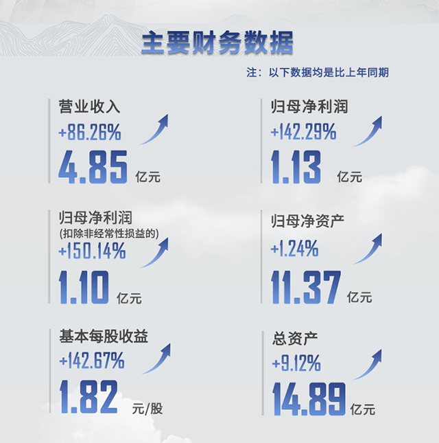 2021年s36沙龙会半年报主要财务数据